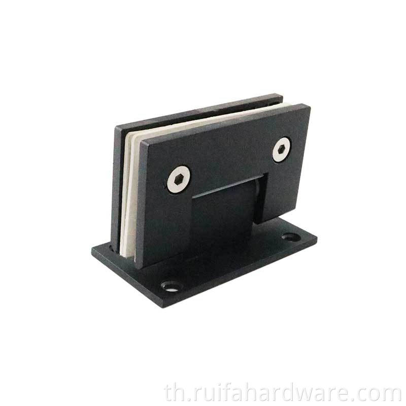 บานพับประตูสแตนเลสสตีลบานพับ (3) Stainless Steel Shower Door Clamp Hinges (3)